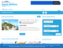 Tablet Screenshot of barbate.net
